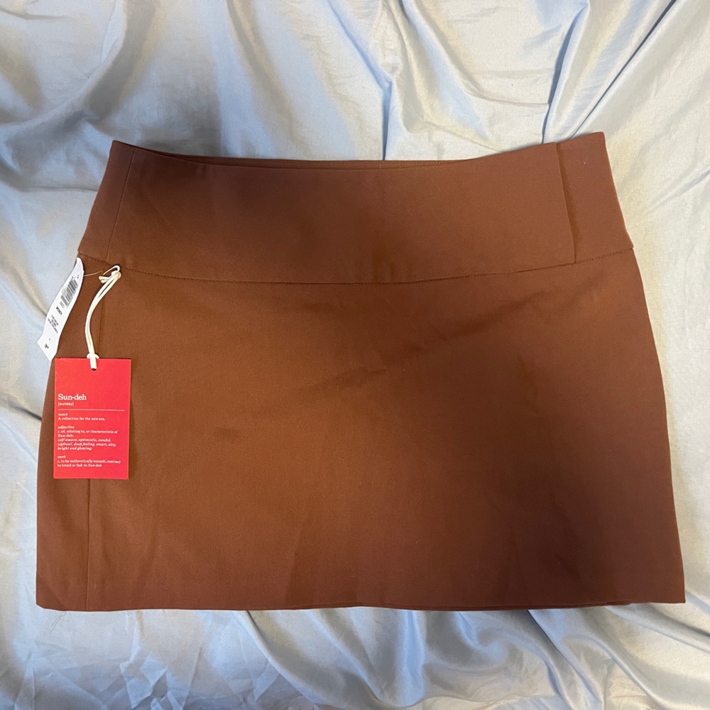 Aritzia Brown Women's Mini Skirt
